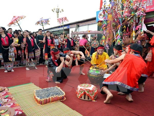 Во Вьетнаме открылся первый праздник культуры народности Тхай 2014 - ảnh 1